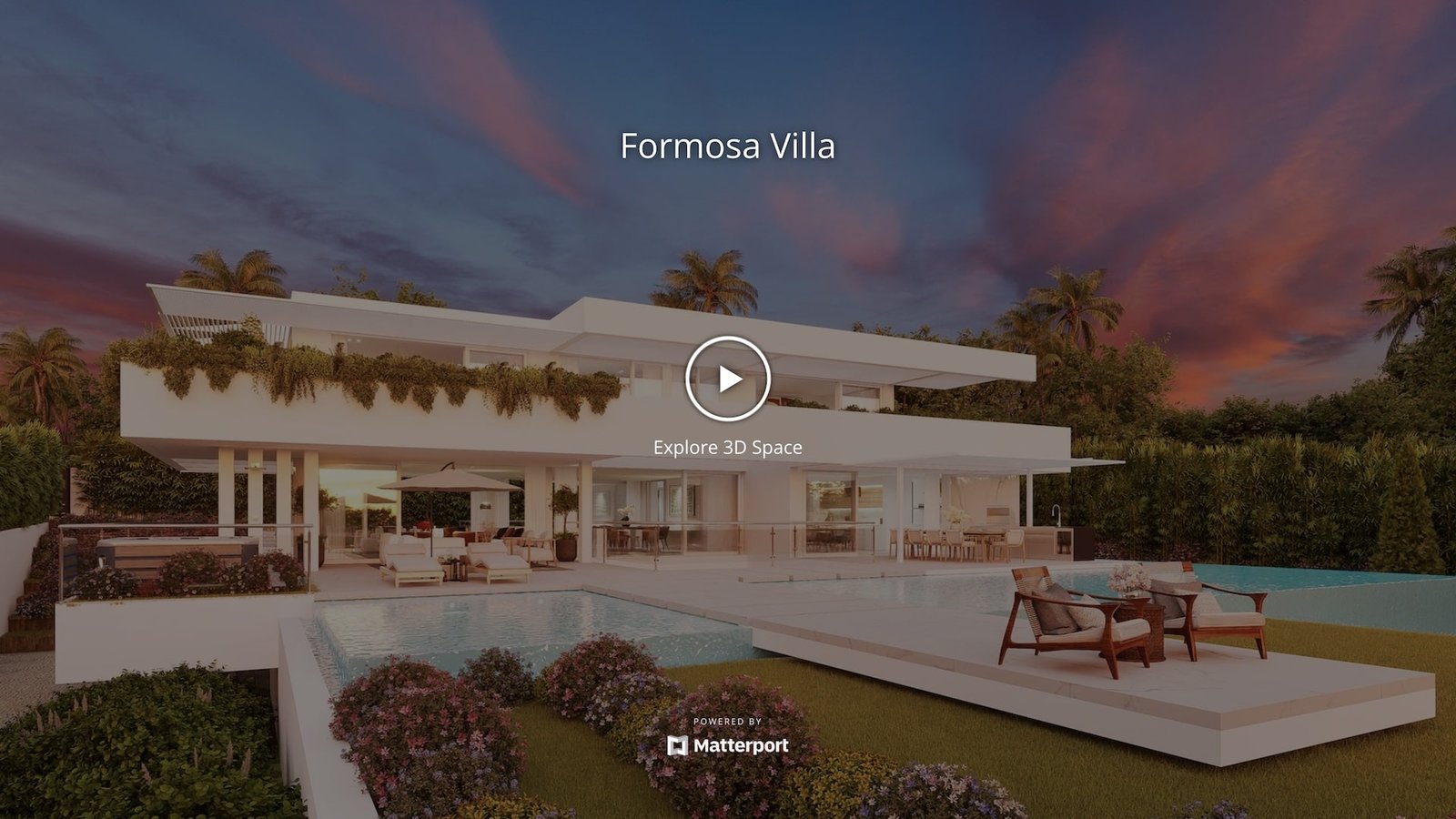 CGI Matter - Matterport CGI Virtual Tour - Formosa Villa